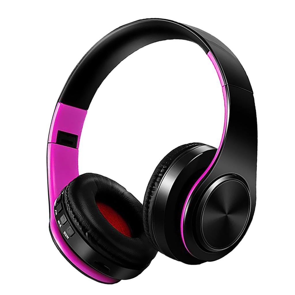 Noise Cancelling Wireless Bluetooth Headphones Headset with Mic Foldable #1