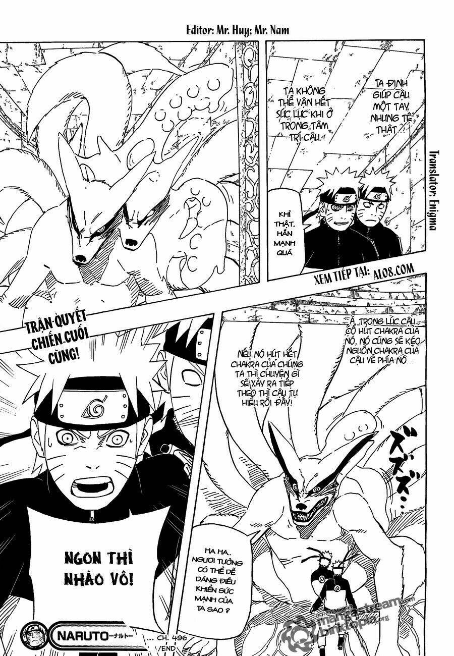 naruto - cửu vĩ hồ ly chapter 496 16