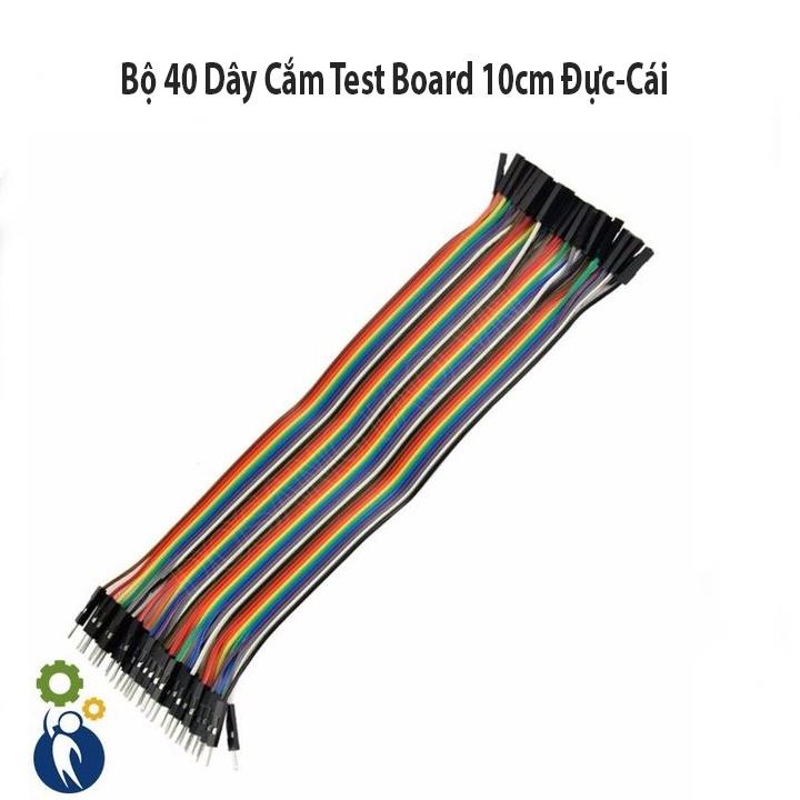 Bộ 40 Dây Cắm Test Board 10cm