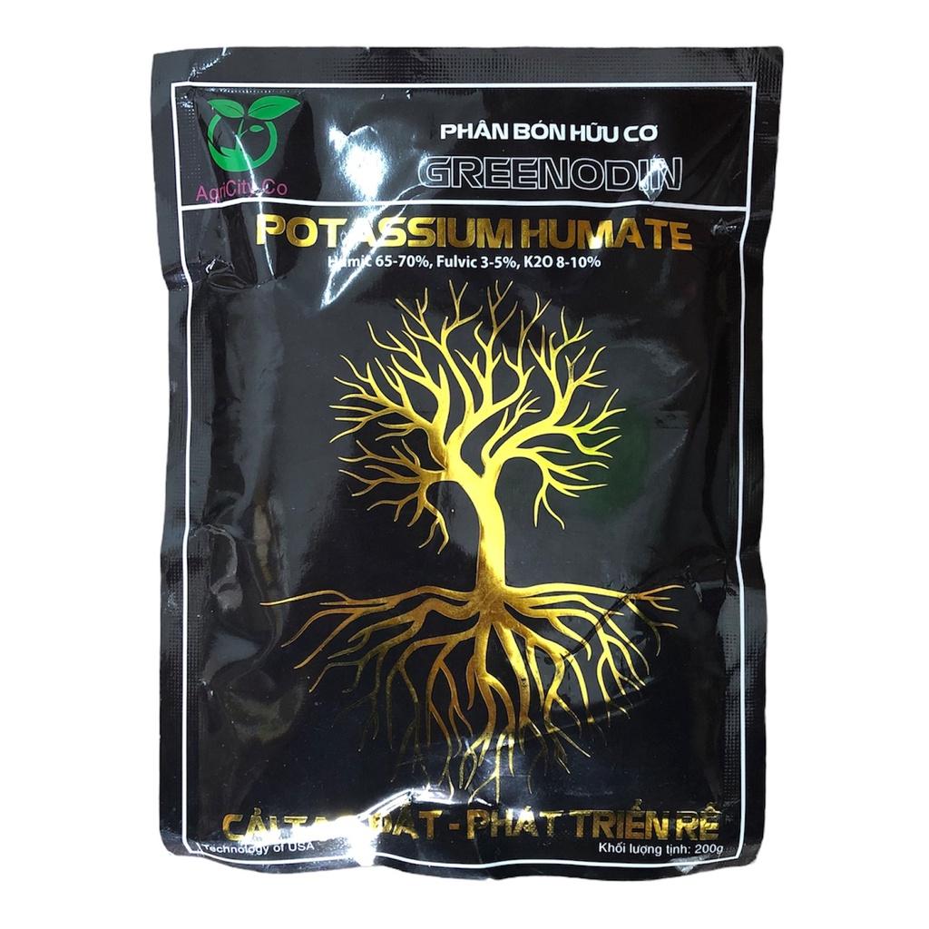Phân bón Humic Hoa Kỳ 200g, kích rễ, bật mầm, phát đọt, bung tược mạnh