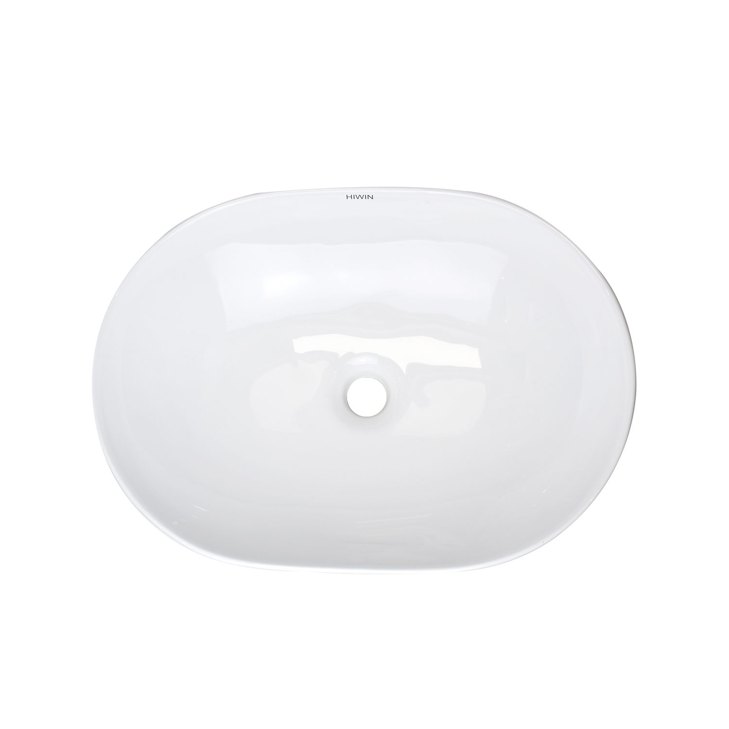 Chậu rửa mặt lavabo sứ trắng cao cấp Hiwin LP-8026A