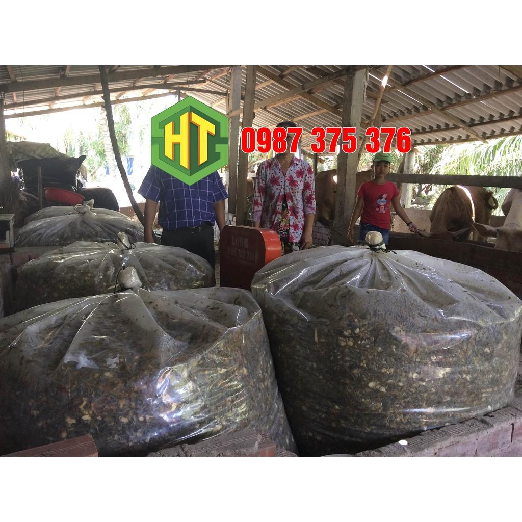 Bao nilon ĐA NĂNG LOẠI LỚN nặng 1,5kg, 2m x 3,1m dùng ủ thức ăn xanh hoặc chứa nông sản, đồ kích thước lớn.