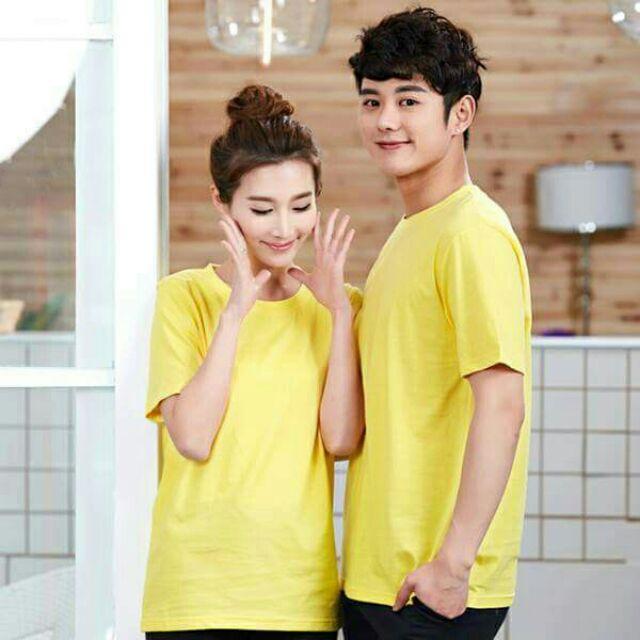 Áo thun trơn nam nữ