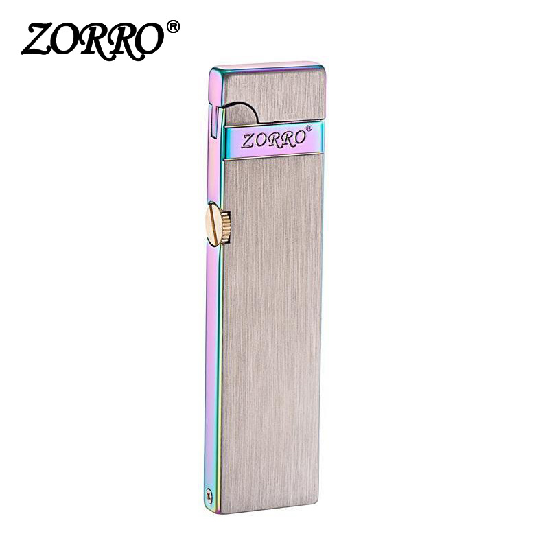 Vỏ Hột Quẹt Bật Lửa Xăng Đá Zorro Z725 Siêu Mỏng - Nhiều Màu