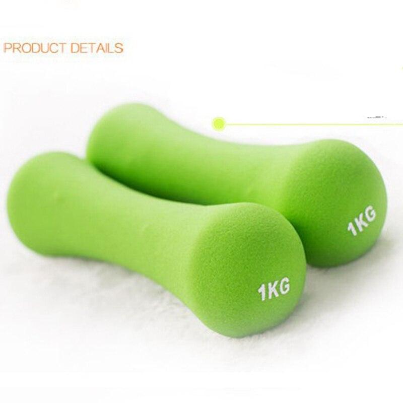 2pcs Dumbbell Women 0.75kg Fitness Equipment Weights Handweights Slimming Body Building Dumb Bell Exercise Dumbell