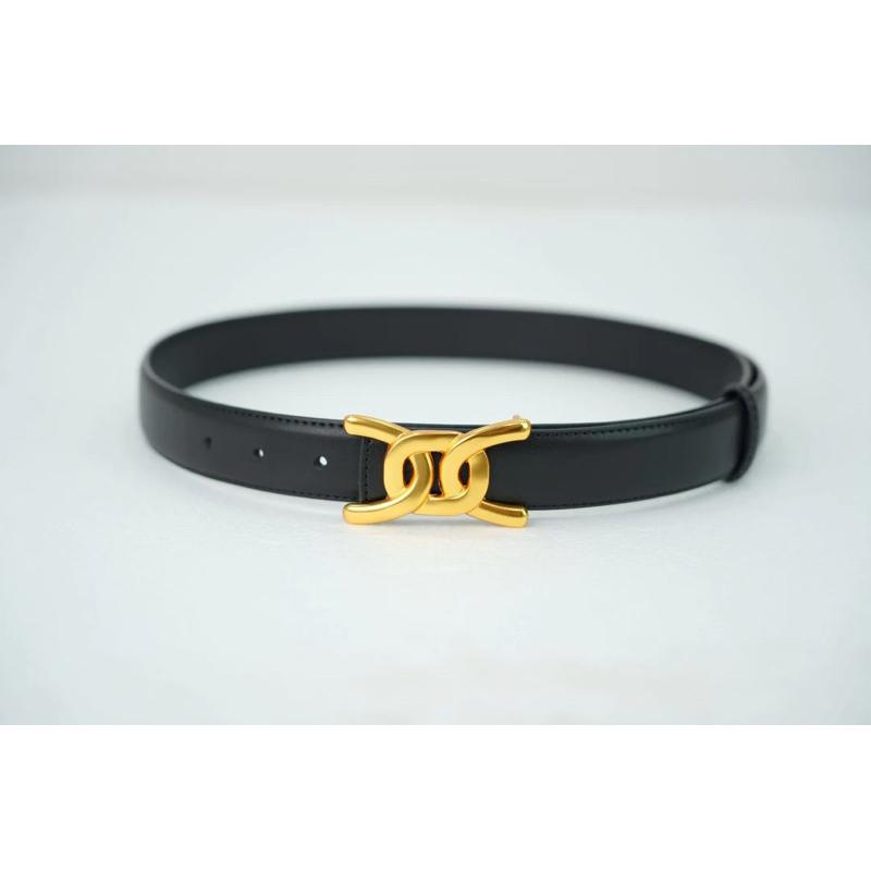 Thắt lưng nữ bản nhỏ 3CM mặt khoá đồng cao cấp, dây nịt nữ thời trang siêu sang chảnh -B11