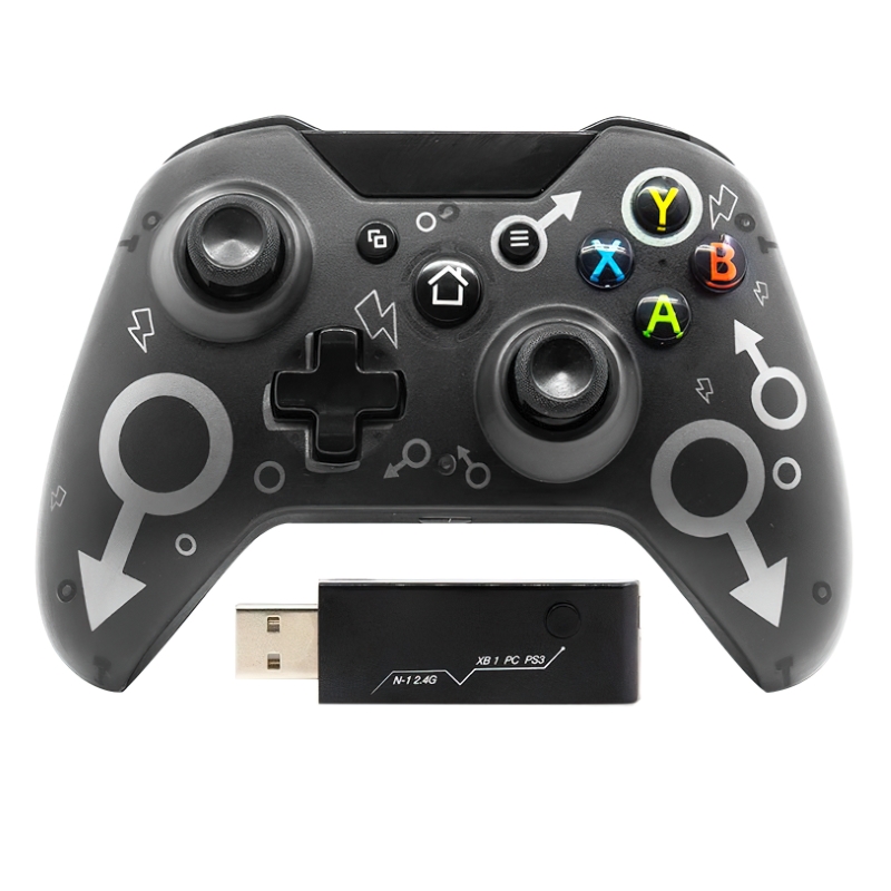 Gamepad không dây Xbox One N1 wireless 2.4G - cho máy tính, laptop, máy game xbox one - Hàng nhập khẩu