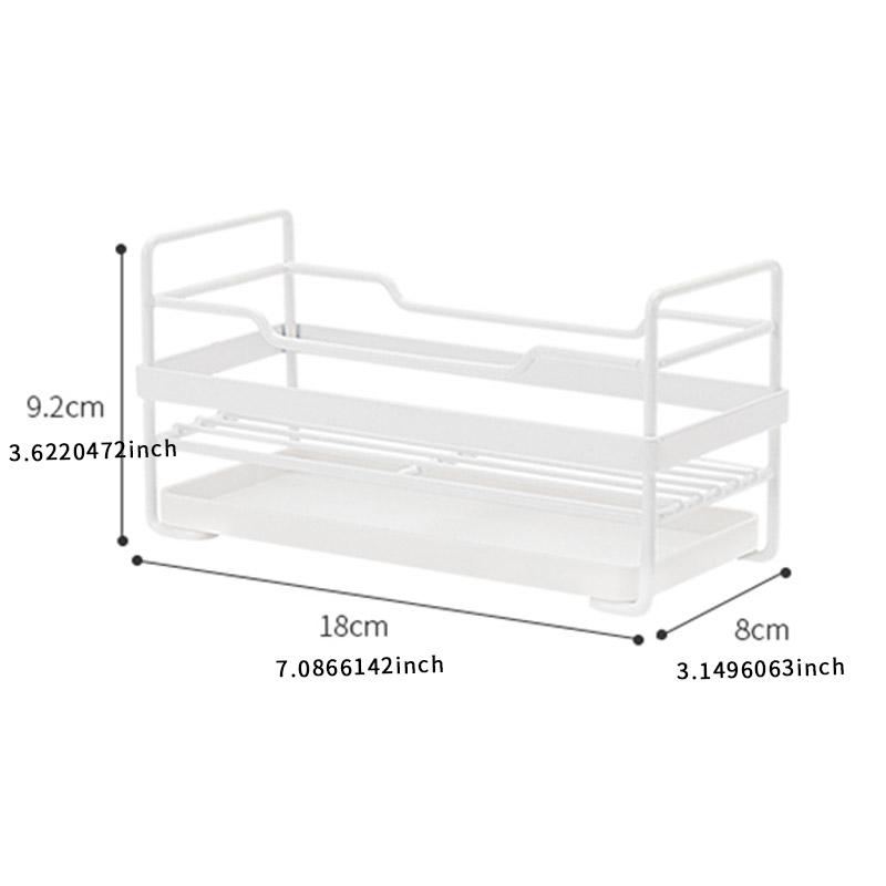 Xốp làm sạch hộp lưu trữ cống giá bồn rửa chén giá lưu trữ bóng