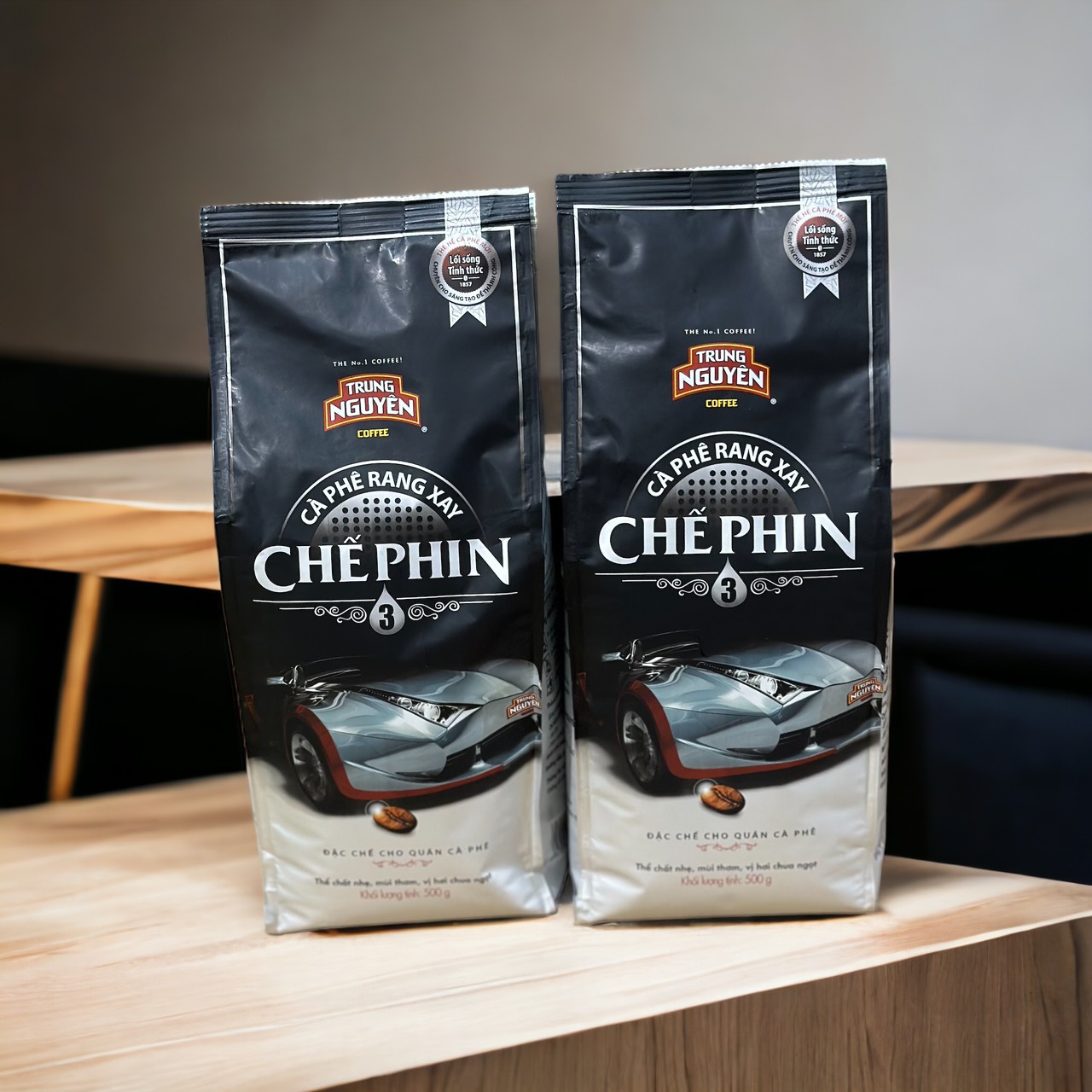 Combo 2 Túi Cà phê Chế Phin 3 Trung Nguyên( Tức 1Kg)