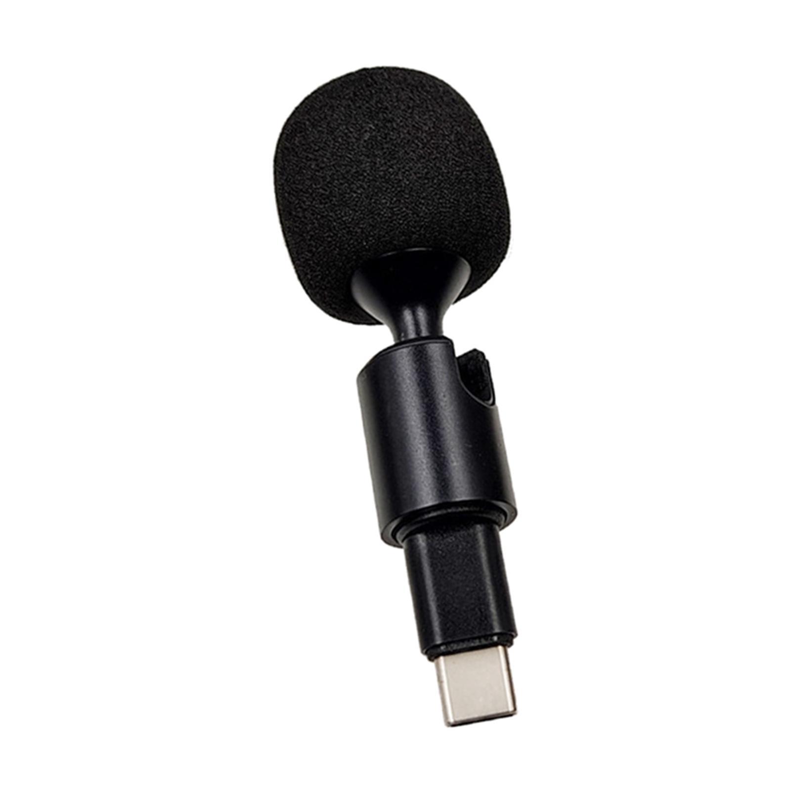 Portable USB Mini Microphone Wireless Lavalier Microphone for Skype Remote Work Computer