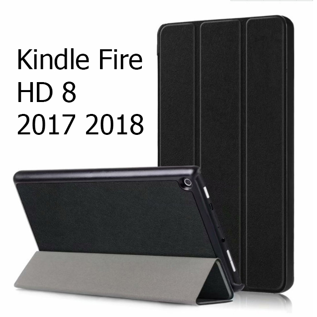 Bao Da Cover Cho Máy Tính Bảng Amazon Kindle Fire HD 8 2017 2018