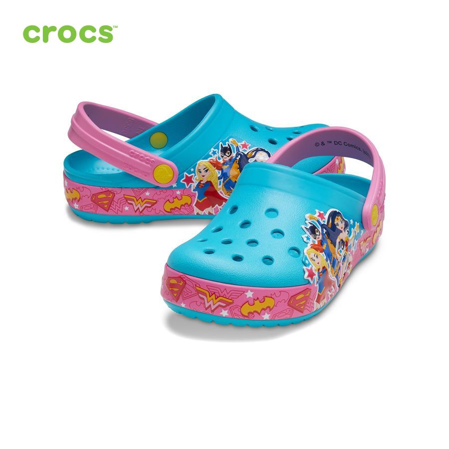 Giày lười trẻ em Crocs FW FunLab Clog Kids DC Super Hero Band - 207085-4SL