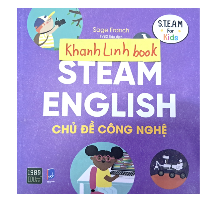Sách - Steam English - Chủ đề Công nghệ