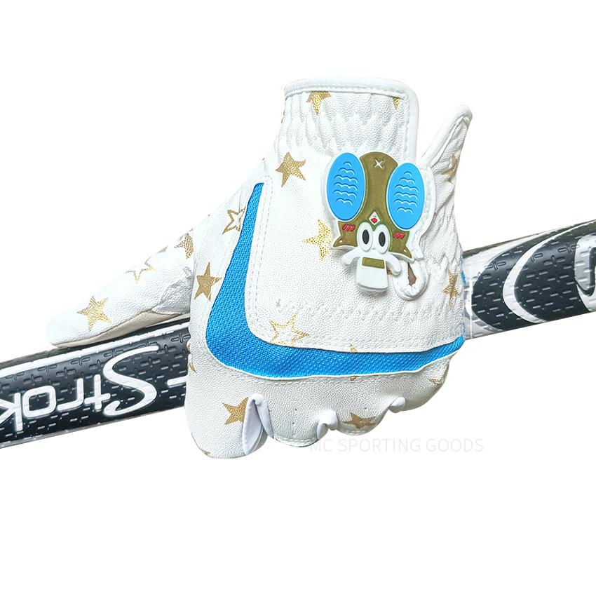 Găng tay golf trẻ em Color: 1 pair red Size: L