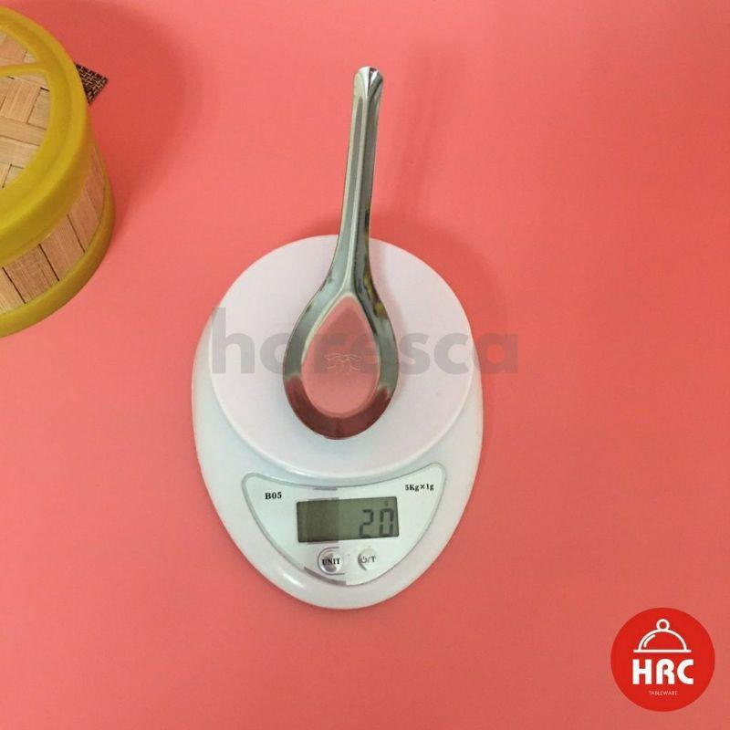 Thìa phở súp 304 cán dài hàng nhập khẩu
