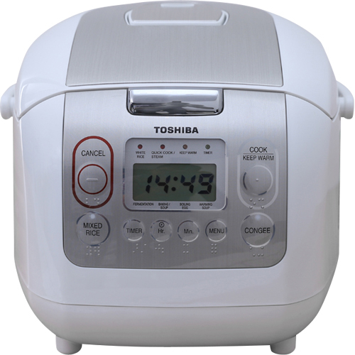 Nồi Cơm Điện Toshiba 1 Lít Rc - 10Nmfvnwt - Hàng Chính Hãng