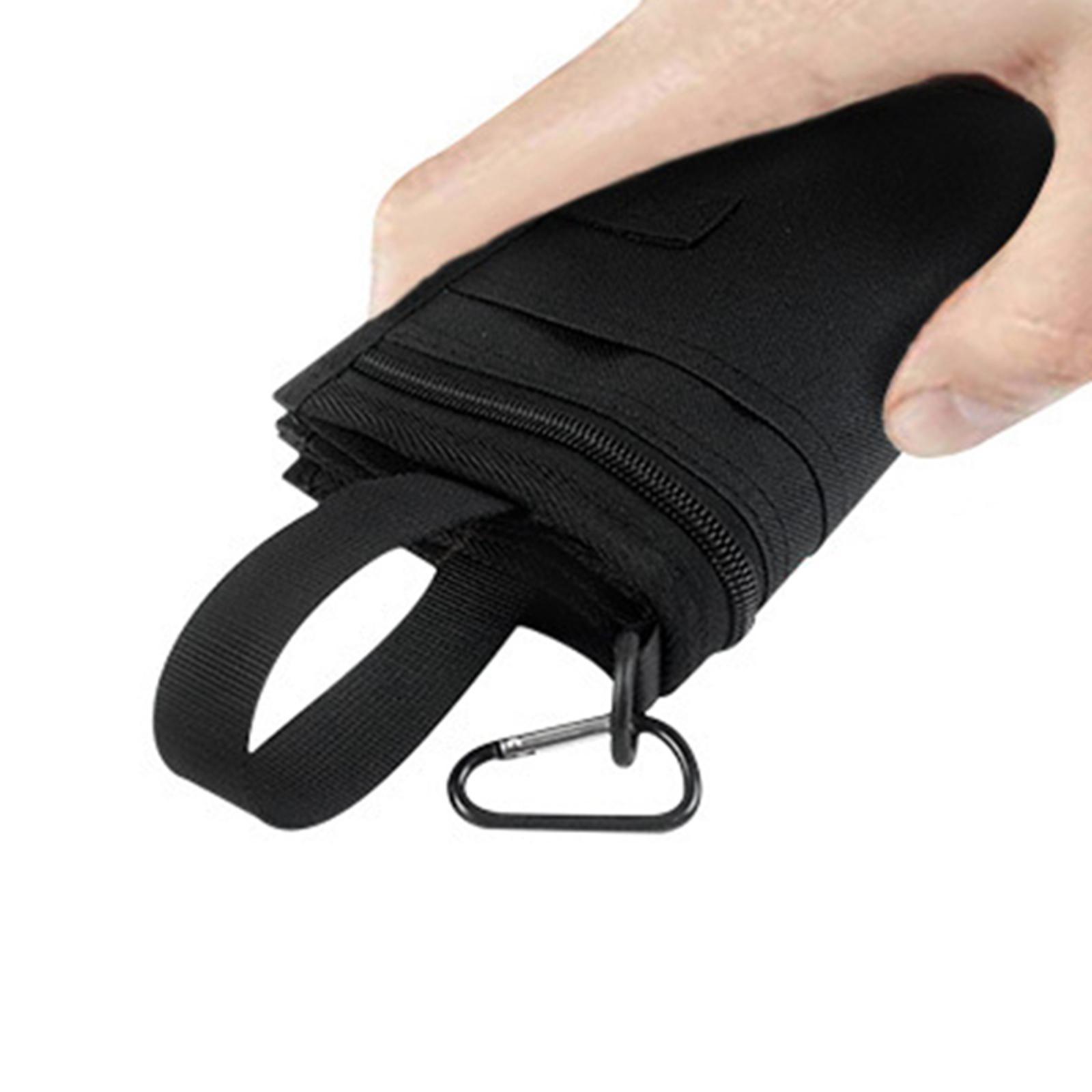 Luggage Cup Holder, Hand Free Fits on Suitcase Handles Portable Collapsible Storage Bag Drink Carrier for Gifts for Attendants