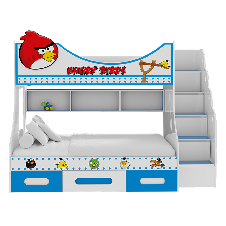 Giường 2 Tầng Angry Bird GT05 (1m2)