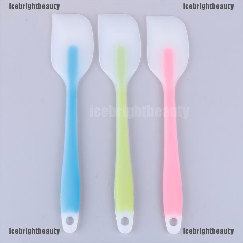 ICEB Heat Resistant Non-stick Silicone Spatula Spoon Cooking Kitchen Cake Scraper