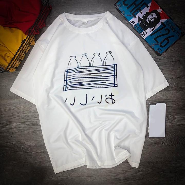 Áo Thun Nữ Unisex 4 Lọ Nước Hình Vẽ