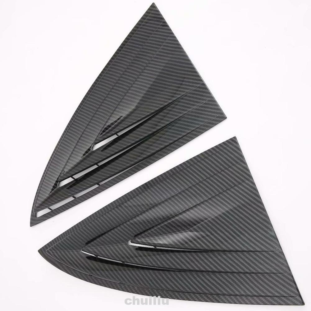 2 Khung Carbon Bảo Vệ Cửa Sổ Xe Hơi Cho Mẫu 3