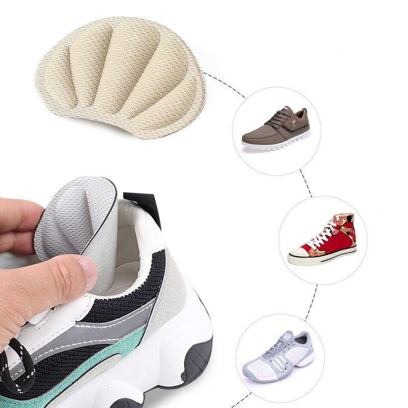 Self-Adhesive Insoles for Sport Running Shoes Adjust Size Heel Liner Grips Protector Sticker Pain Relief Patch Foot Care Pad