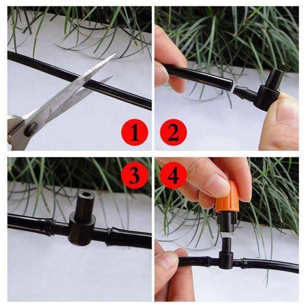 10M ỐNG DÂY TƯỚI CÂY PE ĐEN 6MM - 6LY LOẠI TỐT