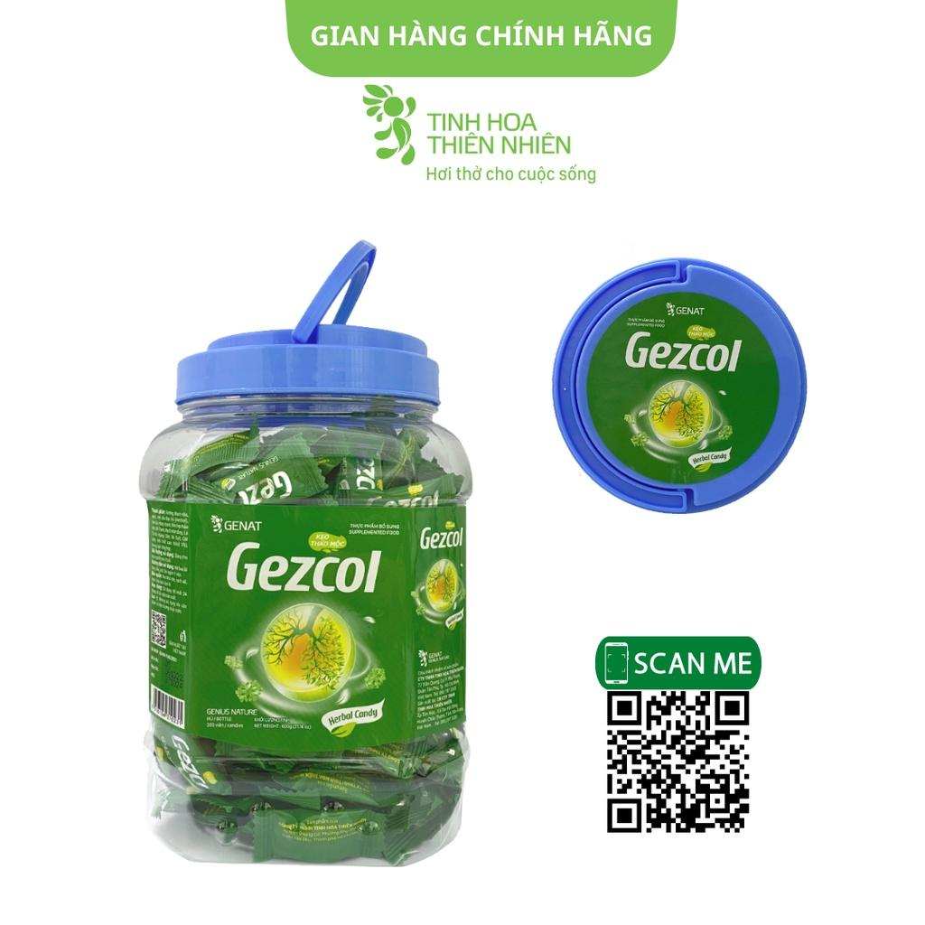 Kẹo thảo mộc Gezcol (Hủ 300 viên) - Genat