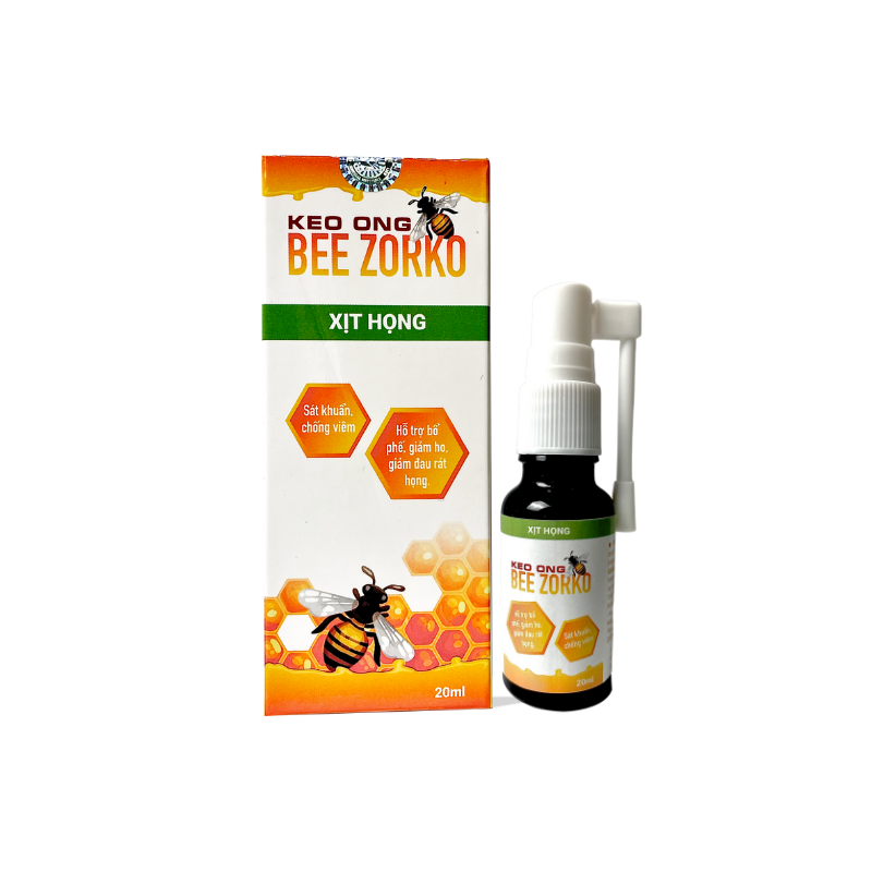 Xịt họng keo ong - Bee Zorko