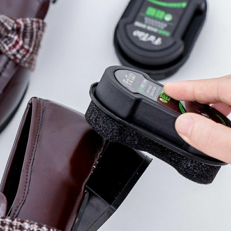 Miếng xi mút lau đánh bóng giày , dép , túi xách ,cặp ,bằng da ,siêu tốc , thiết kế nhỏ gọn có thể mang theo mọi nơi