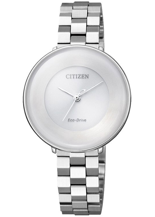 Đồng Hồ Nữ Citizen Dây Thép Không Gỉ EM0600-87A - Mặt Trắng (Sapphire)