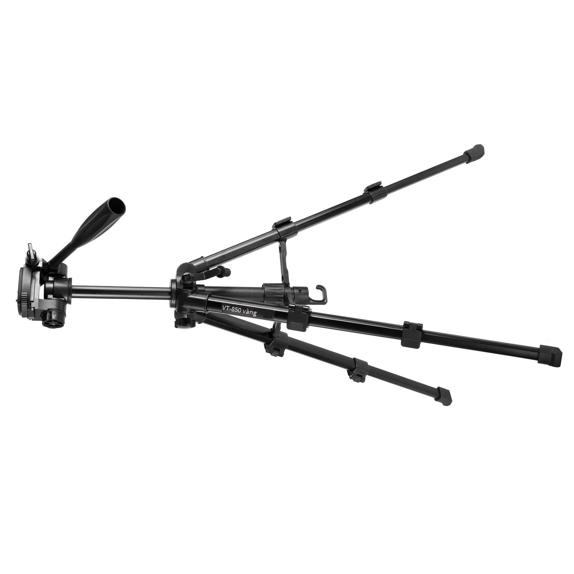 Phong cách mới nhất Chân máy điện thoại di động Kingjoy VT-850 giá đỡ phát sóng trực tiếp rung âm thanh chân máy mini nền tảng đám mây ba chiều máy ảnh chụp ảnh