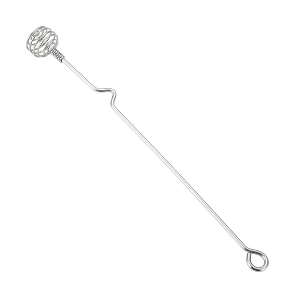 Stainless Steel Honey Dipper Spoon Stirring Stick Bar Stirring Stick 24.5cm