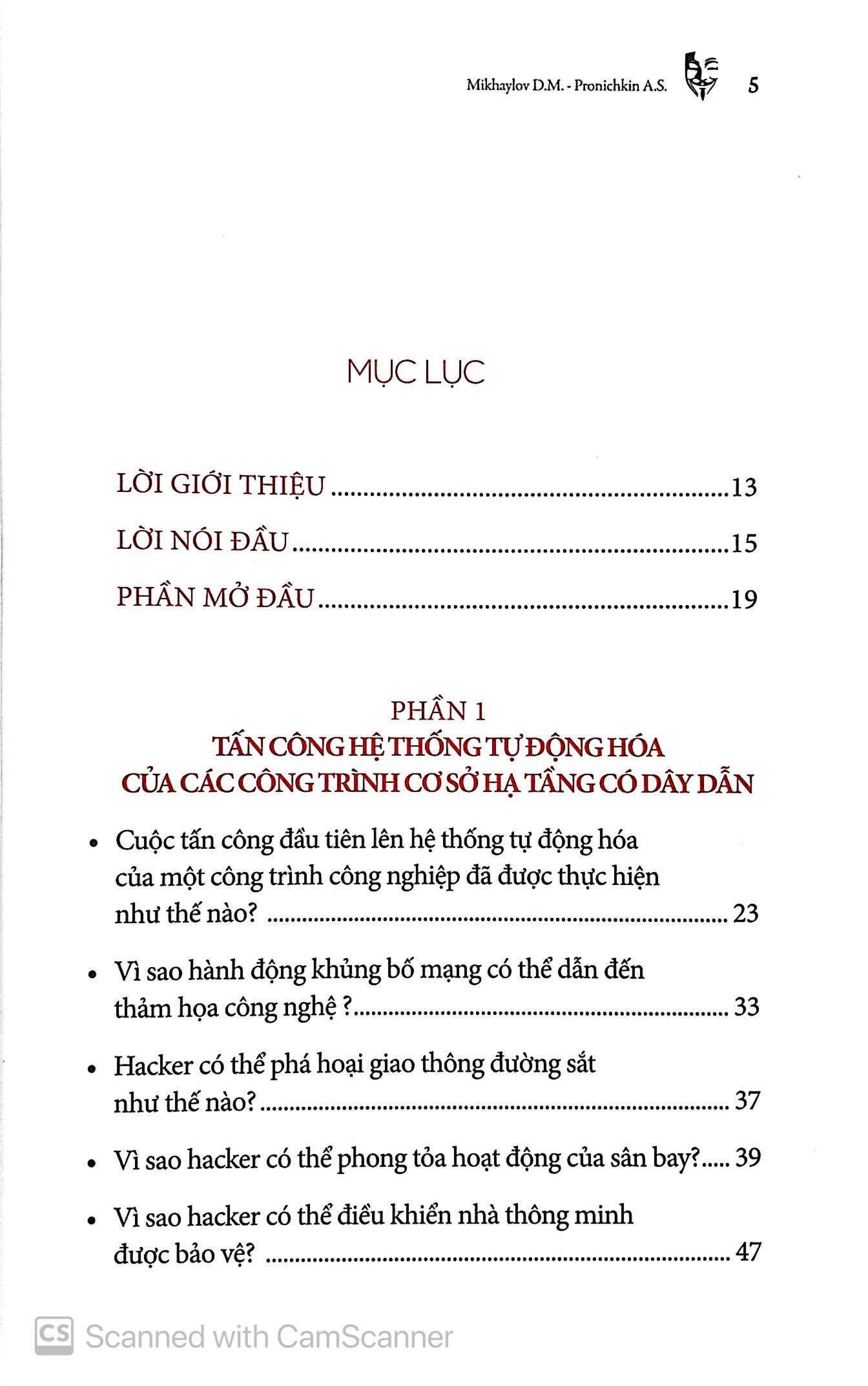 Sách Hiểm Họa Hacker - Hiểu Biết Và Phòng Chống (Tái Bản)