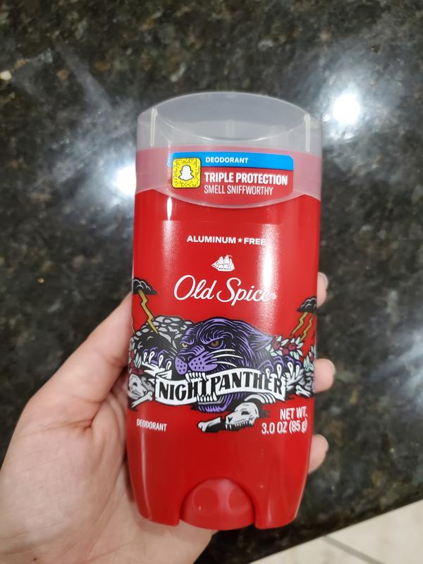 Lăn Khử Mùi Old Spice Wild Collection Night Panther 73Gr (Sáp Trắng)( không có tem phụ-không xuất hóa đơn đỏ )