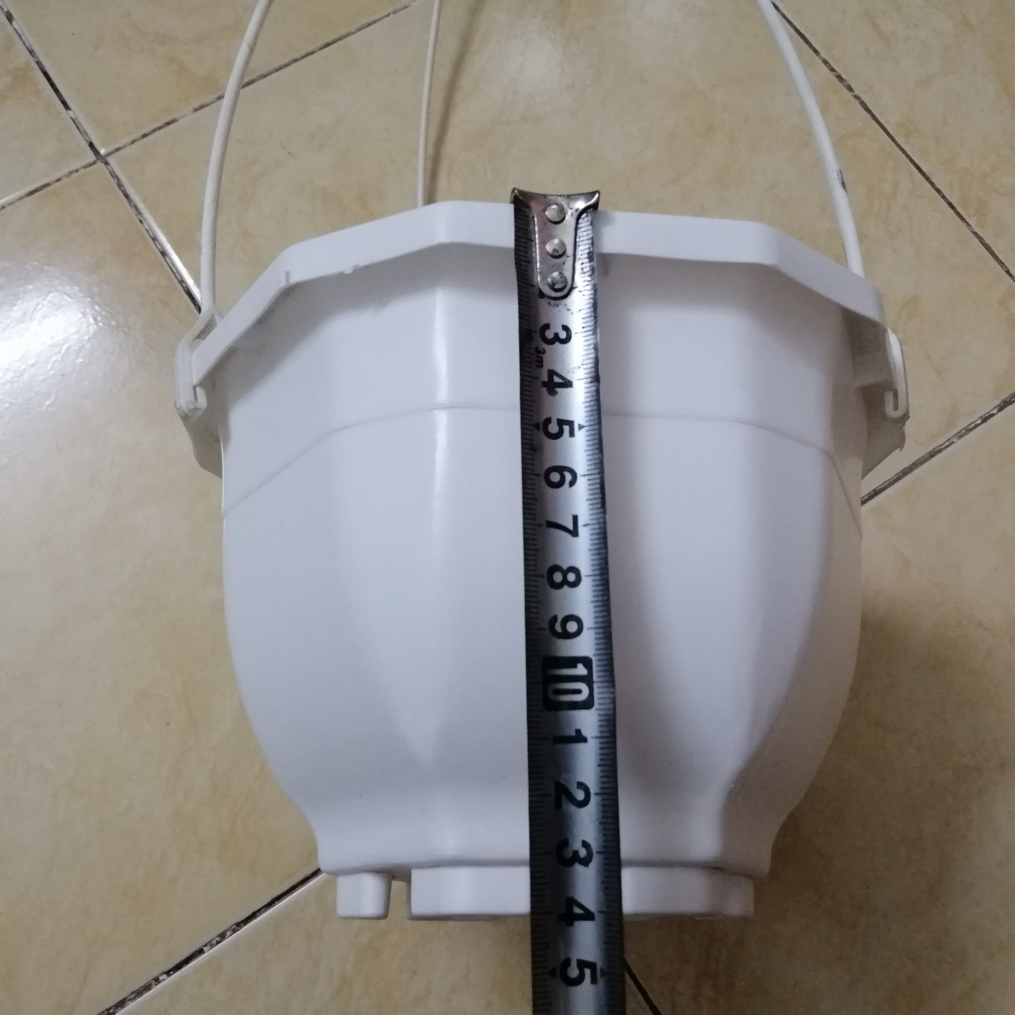 10 CHẬU NHỰA TREO BÁT GIÁC -CÓ MÓC TREO-