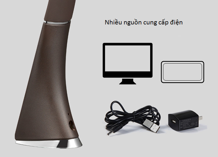 Đèn led để bàn cao cấp màn hình LED tích hợp đèn đọc sách đa năng M2