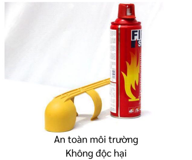 Bình Cứu Hỏa Ô Tô 500ml - Bình Chữa Cháy Mini