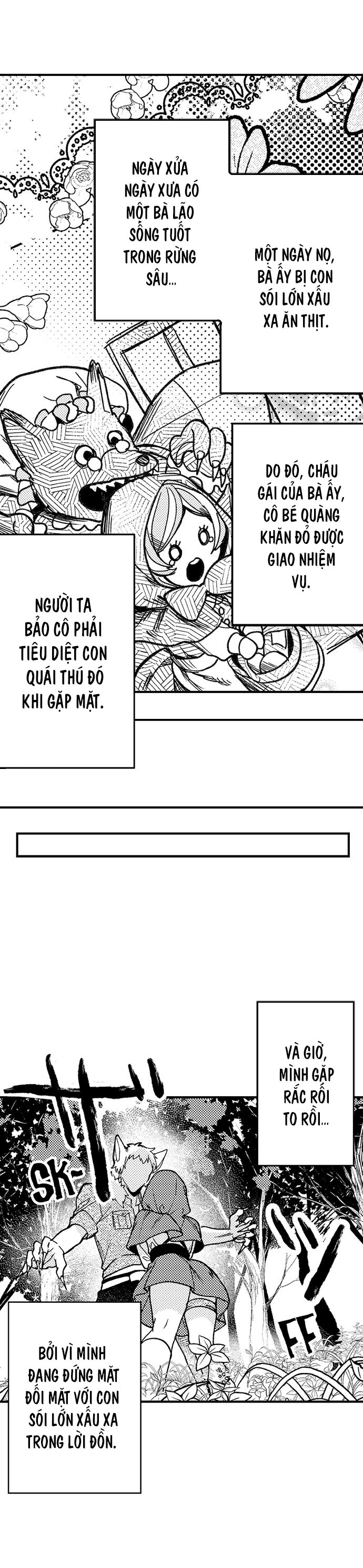 cô bé quàng khăn đỏ và quy tắc xxx của chàng thợ săn (full) chapter 1.1 4