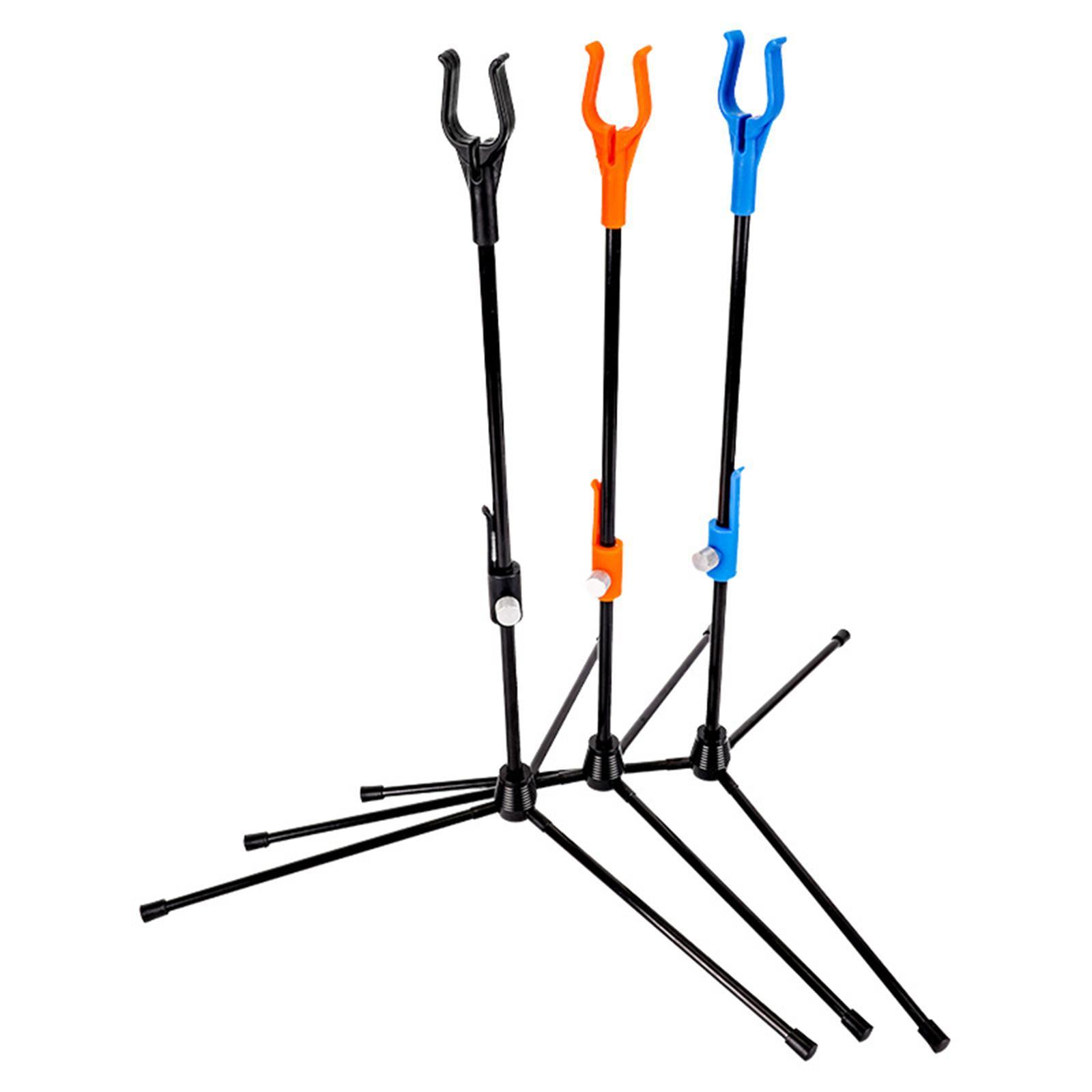 Recurve  Holder Bow Tripod 18.9" Height Folding 3 Legs Detachable Supply Bow Rack for Takedown Bow Compound Recurve Bow