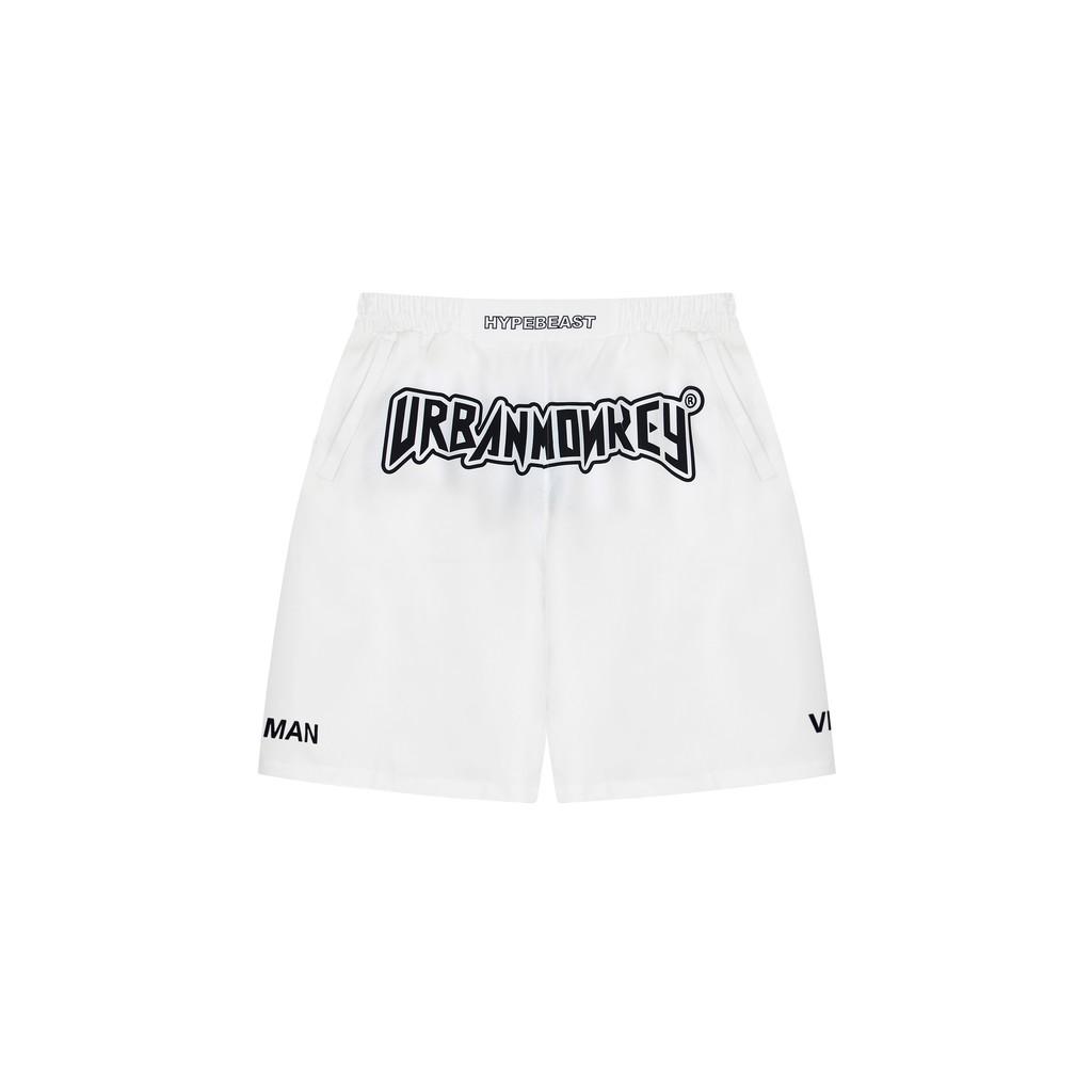 Quần Short URBAN MONKEY BAsic Trắng Thiết Kế Đơn Giản Thu Hút