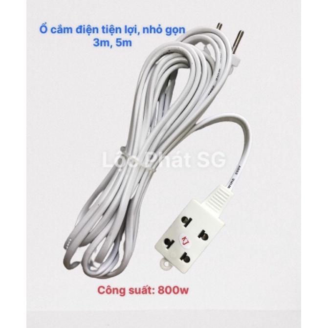 Ổ cắm điện dùng sạc điện thoại, du lịch siêu gọn