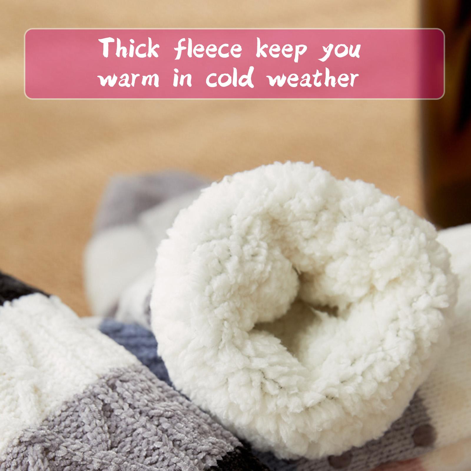 Vớ đi trong nhà dành cho nữ, chống trượt, giữ ấm cho đôi chân