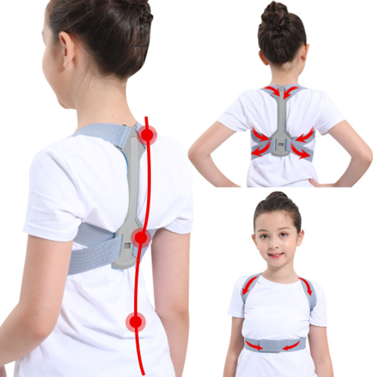 Đai Chống Gù Lưng Trẻ Em Nam Nữ Có Nẹp Nhiều Độ Tuổi Ama04 - Chính Hãng Amalife