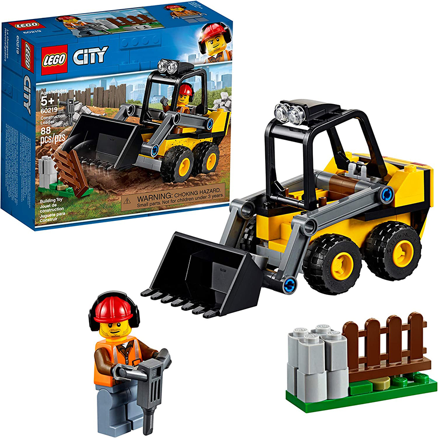 Đồ Chơi Lắp Ghép, Xếp Hình LEGO - Xe Xúc Công Trình 60219