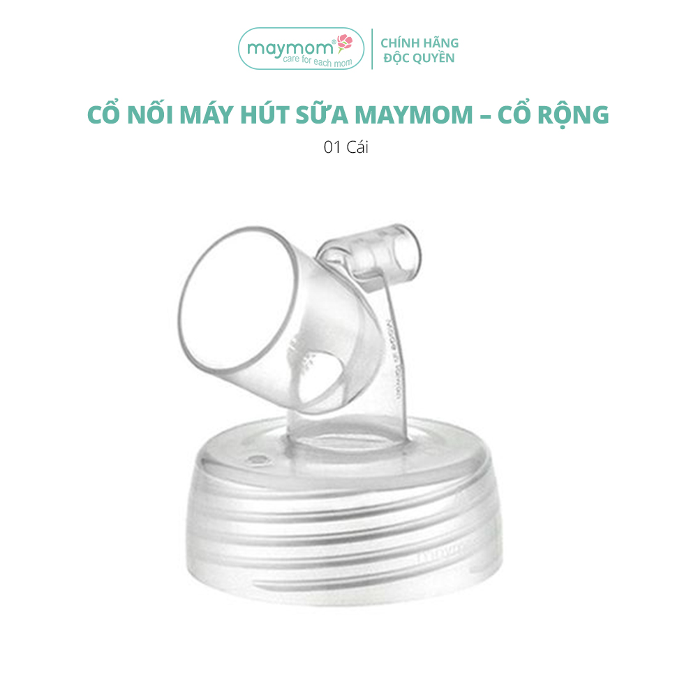 Cổ Nối Phễu Maymom Myfit Loại Cổ Rộng, Tương Thích Phễu Hút Sữa Spectra, Pumpin, Lacteck, Mini Pum, Pumpa, Silicon