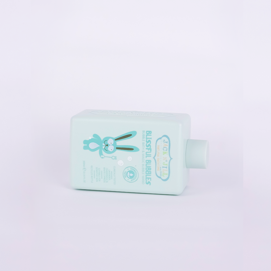Sữa tắm bong bóng tự nhiên cho bé Jack N' Jill - Màu xanh 300ml (Từ 6 tháng)