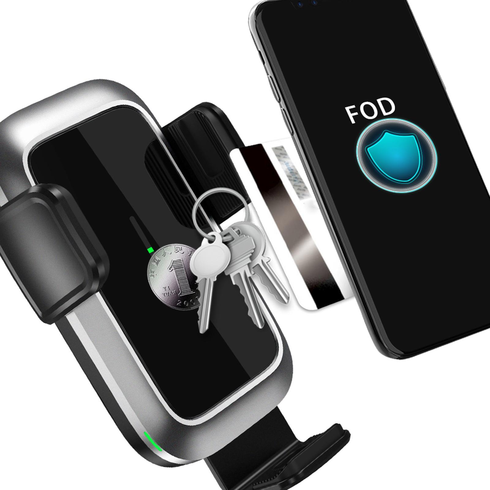 Practical Qi Wireless Car Charger Car Mount Phone Holder for Phones