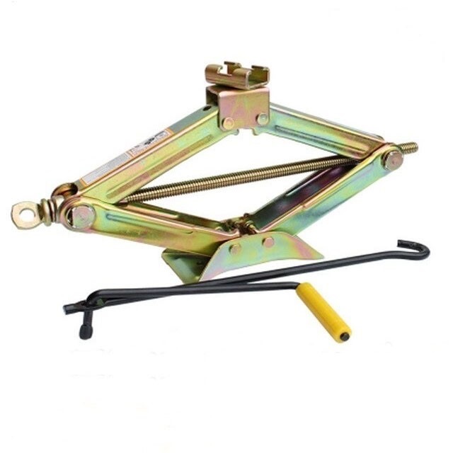 Bộ kích gầm oto 1 tấn, dễ dàng thao tác khi xe gặp sự cố, sản phẩm có độ an toàn cao với khung sắt chắc chắn