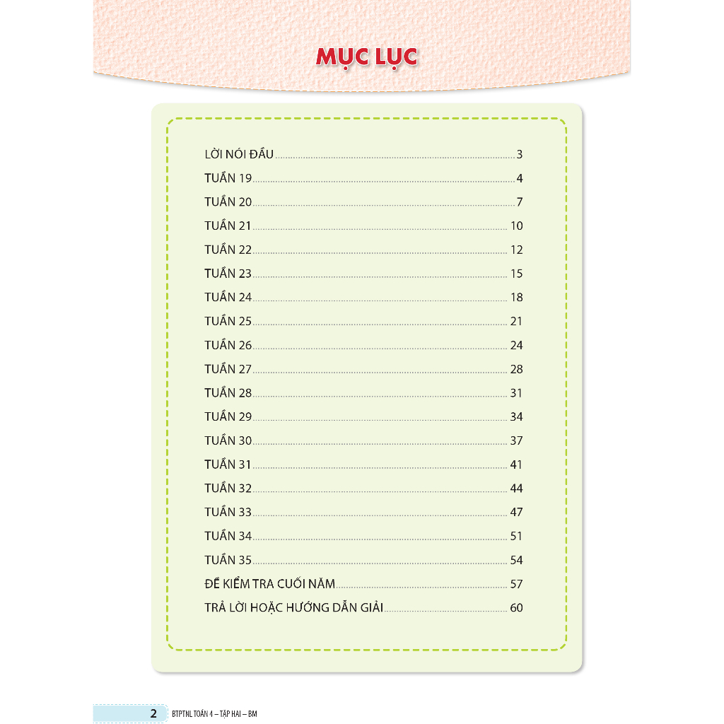 Sách - Bài tập phát triển năng lực Toán 4 Tập 2